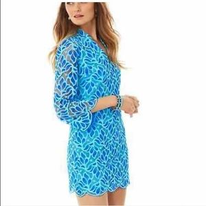 Lilly Pulitzer Davina Brewster Blue Dress - Size 6
